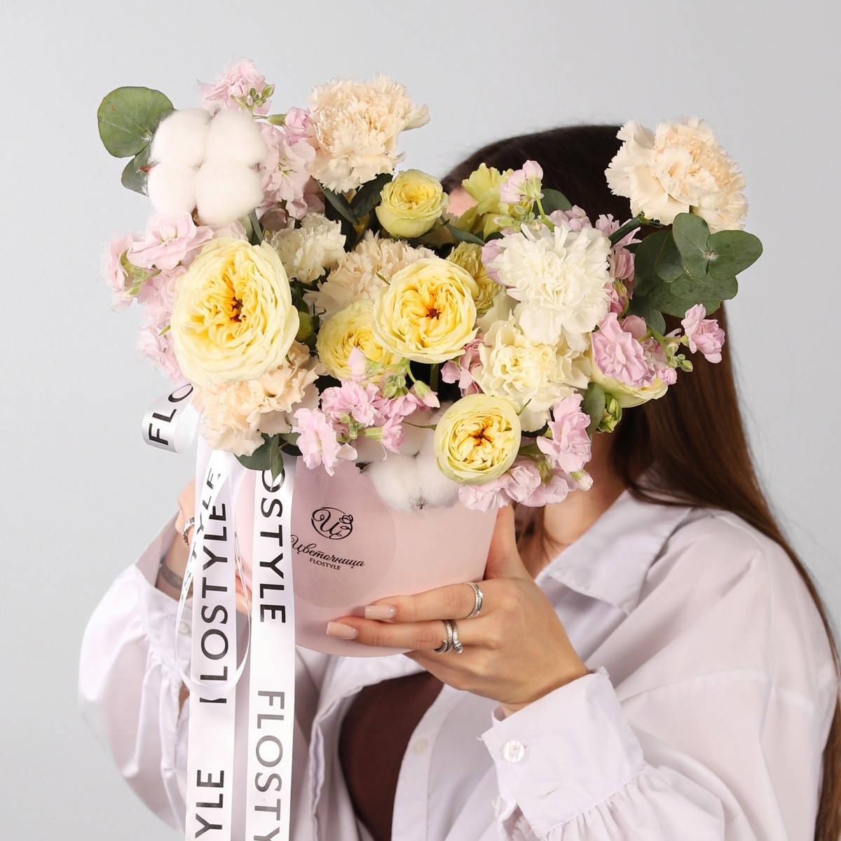 Шляпная коробка сборная